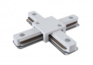 Коннектор Х-образный Unity белый Maytoni фото 1 &mdash; Дзинь ля-ля