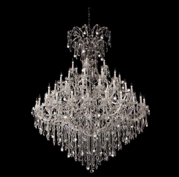 Подвесная люстра Crystal Lux Diva SP60 Chrome &mdash; Дзинь ля-ля