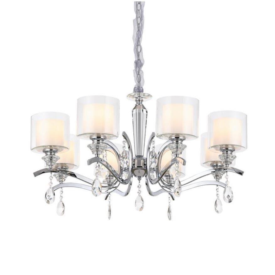 Подвесная люстра Omnilux Bollate OML-70903-08 фото 1 &mdash; Дзинь ля-ля