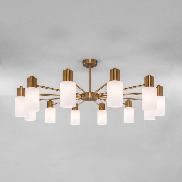 Потолочная люстра Eurosvet Vegga 70160/12 латунь Smart &mdash; Дзинь ля-ля