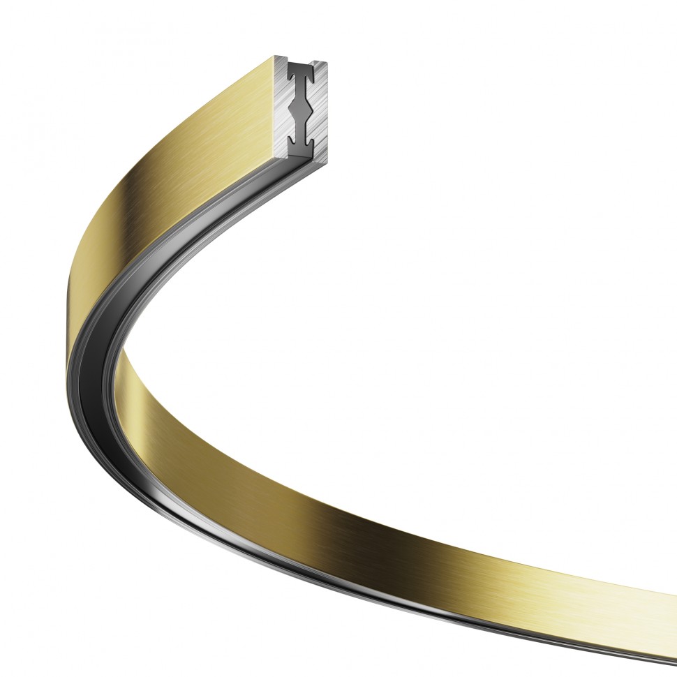 Шинопровод полукруг 800мм Flarity латунь Maytoni TRX154-SR-D800-BS фото 1 — Дзинь ля-ля