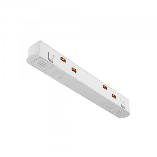 Коннектор питания прямой Exility белый Maytoni TRA034PC-42W — Дзинь ля-ля