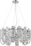 Люстра подвесная хрустальная 2172/09/08P Stilfort, серия Umiko фото 1 &mdash; Дзинь ля-ля