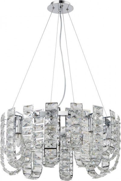 Люстра подвесная хрустальная 2172/09/08P Stilfort, серия Umiko &mdash; Дзинь ля-ля