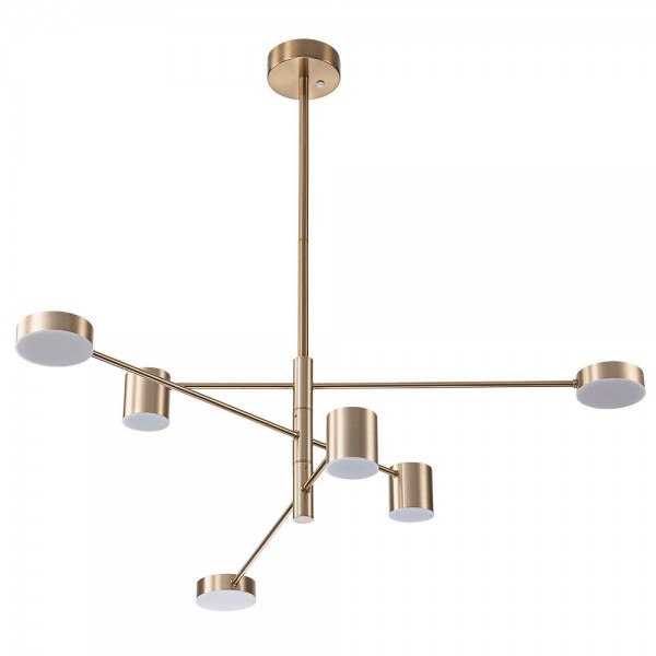 Люстра на штанге Arte Lamp STANLEY A2476PL-40PB &mdash; Дзинь ля-ля