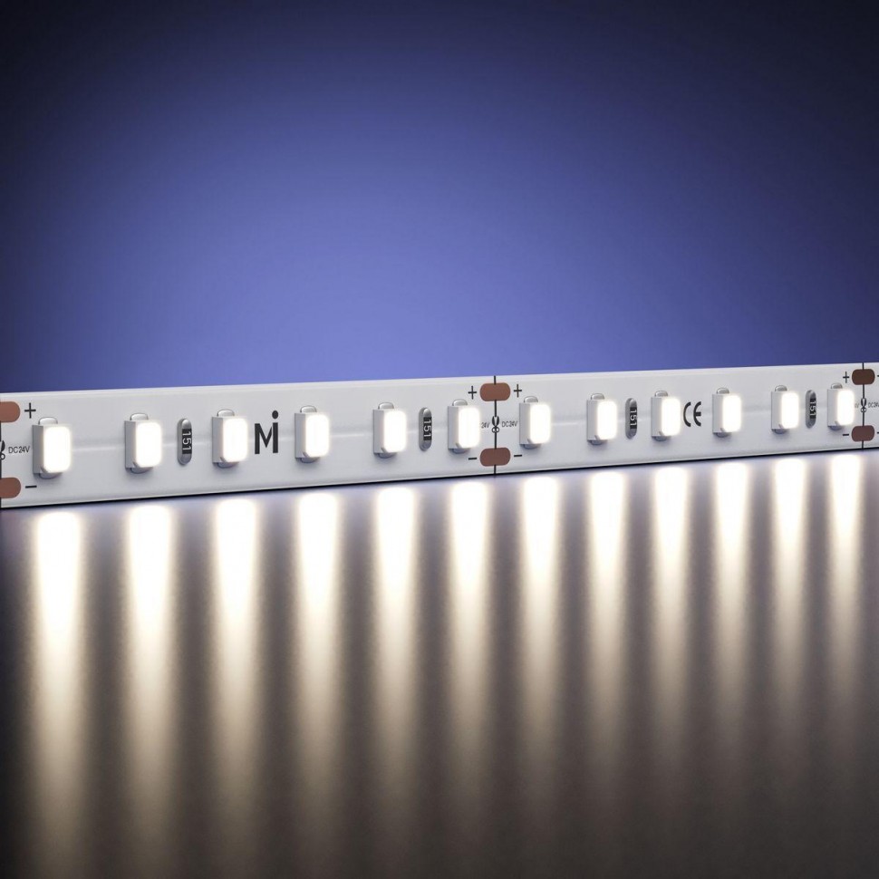 Светодиодная лента Maytoni 14,4W/m 120LED/m 2835SMD дневной белый 5M 201089 фото 1 — Дзинь ля-ля