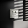 Розетка встраиваемая VOLTUM S70 с заземлением и защитными шторками, 16А, с USB, A+A, (шелк) фото 4 — Дзинь ля-ля