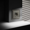 Розетка встраиваемая VOLTUM S70 с заземлением и защитными шторками, 16А, с USB, A+A, (шелк) фото 5 — Дзинь ля-ля
