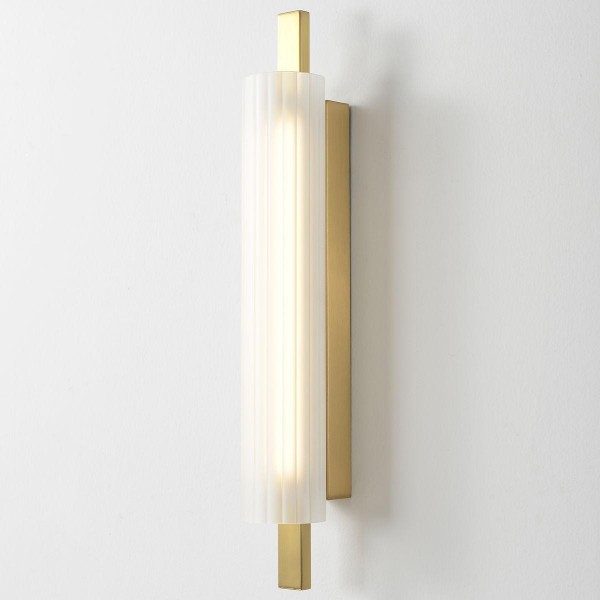 Настенный светодиодный светильник Crystal Lux Tunnel AP10 Led Brass &mdash; Дзинь ля-ля