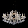 Подвесная люстра Crystal Lux Hollywood SP12+6 Gold фото 1 &mdash; Дзинь ля-ля