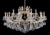 Подвесная люстра Crystal Lux Hollywood SP12+6 Gold фото 3 &mdash; Дзинь ля-ля