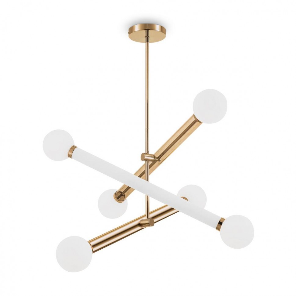 Подвесная люстра Freya Cross FR5381PL-06G фото 1 &mdash; Дзинь ля-ля