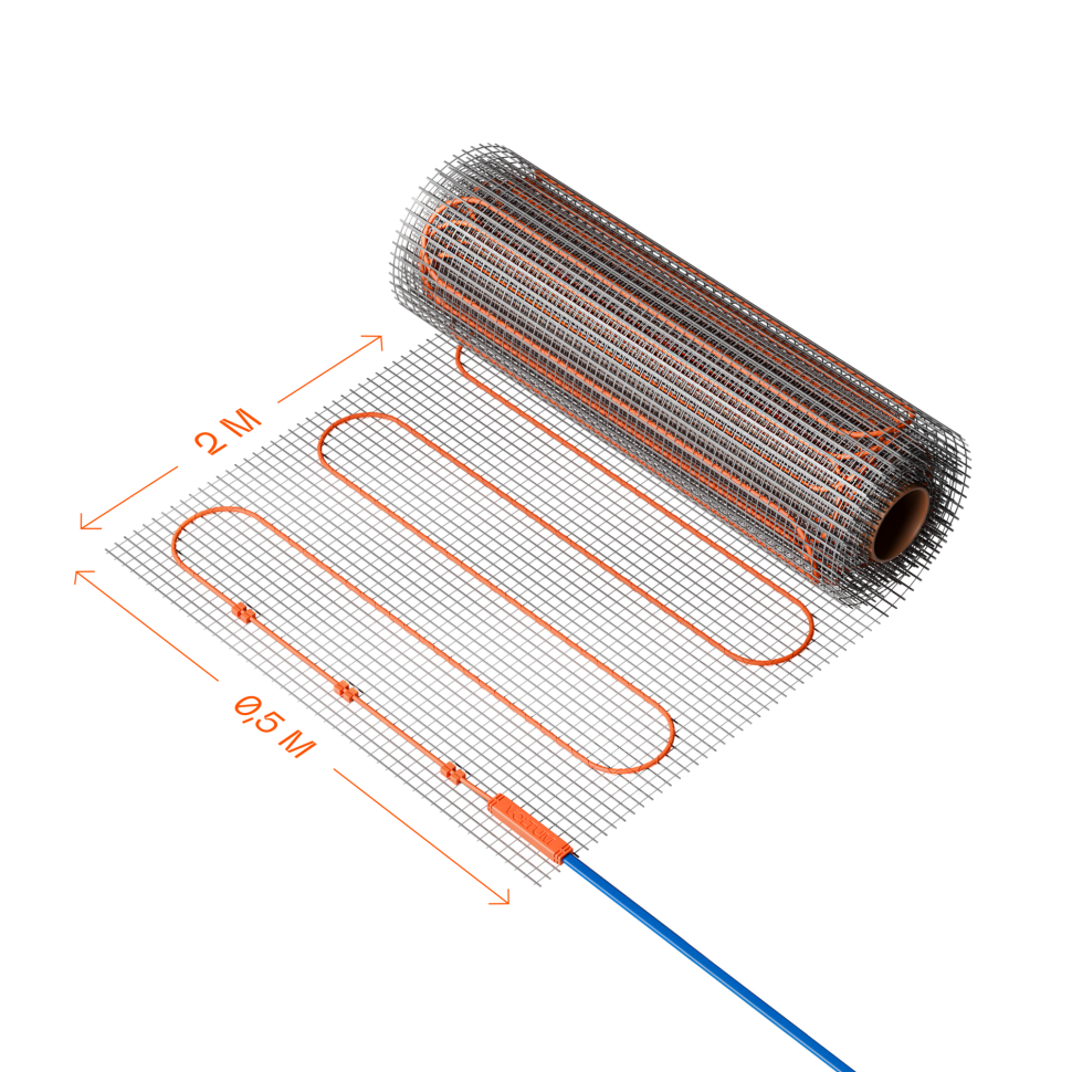 Нагревательный мат VLT01-150-1.0 фото 1 &mdash; Дзинь ля-ля
