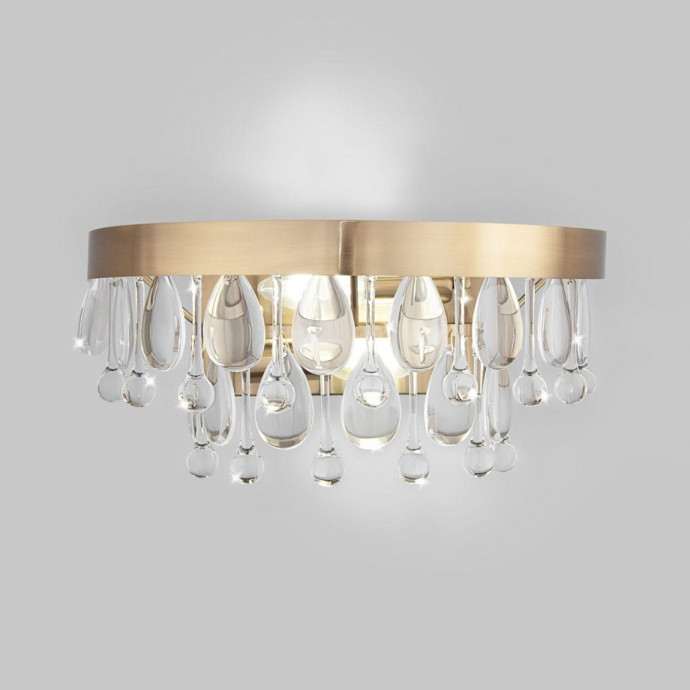 Бра Eurosvet Sophie 60165/2 латунь фото 1 &mdash; Дзинь ля-ля