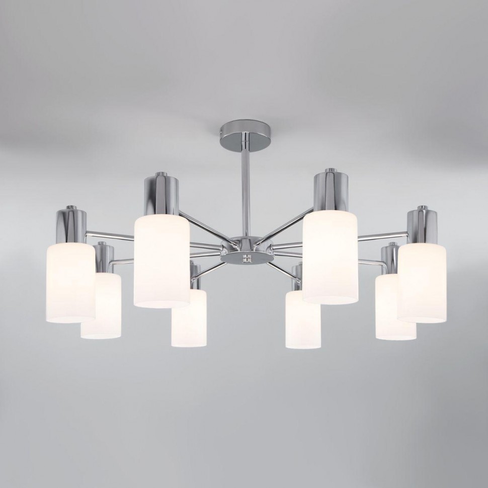 Потолочная люстра Eurosvet Vegga 70160/8 хром фото 1 &mdash; Дзинь ля-ля