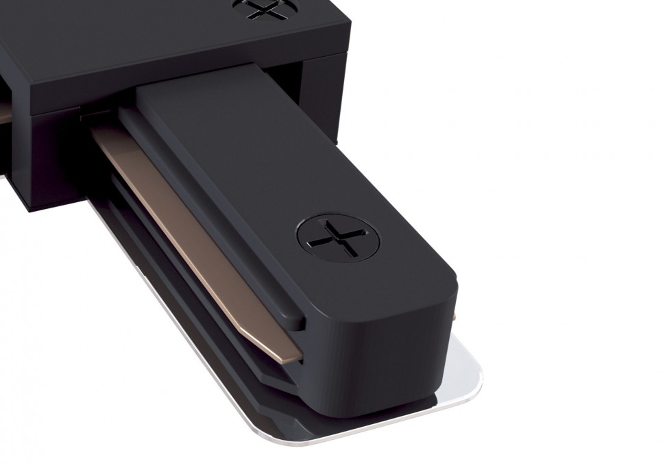 Коннектор L-образный Unity черный Maytoni фото 1 &mdash; Дзинь ля-ля