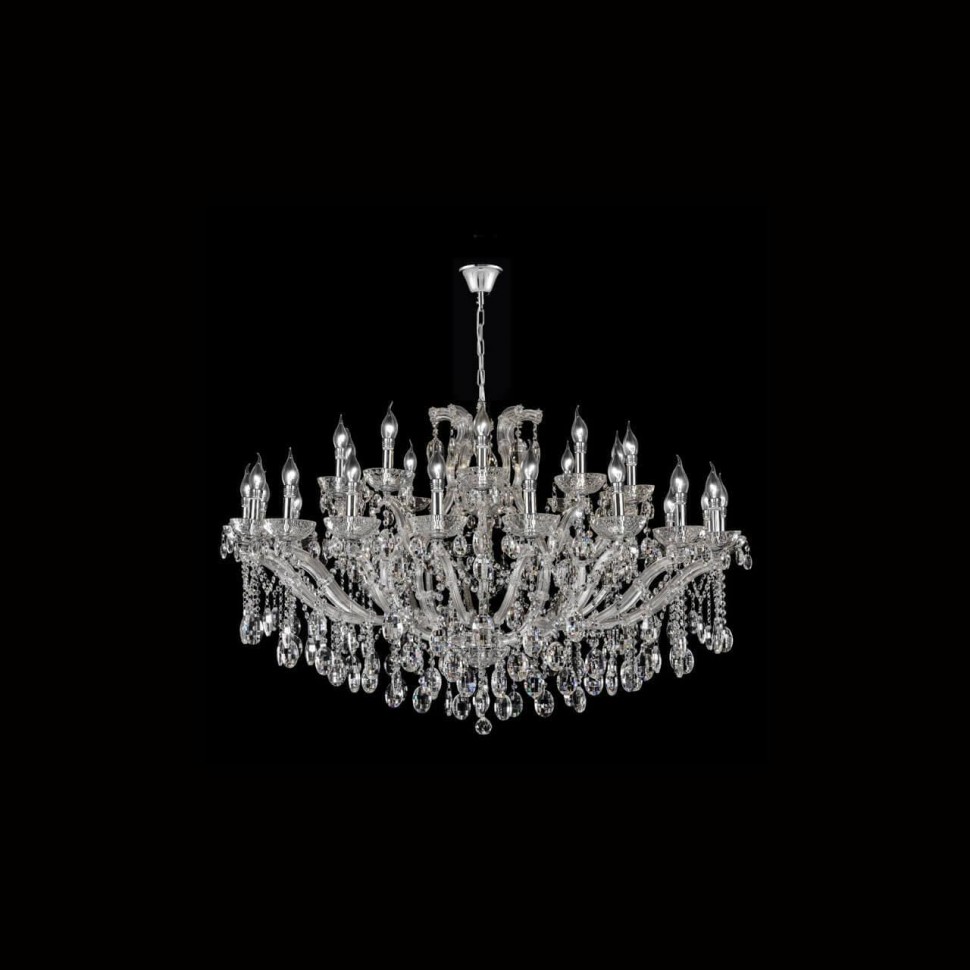 Подвесная люстра Crystal Lux Hollywood SP20+10 Chrome фото 1 &mdash; Дзинь ля-ля