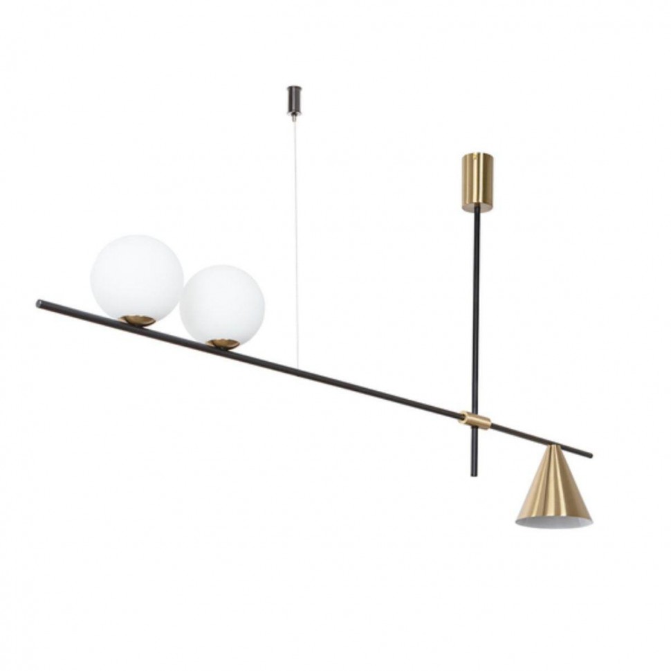 Подвесная люстра Arte Lamp Jacob A7029PL-3BK фото 1 &mdash; Дзинь ля-ля