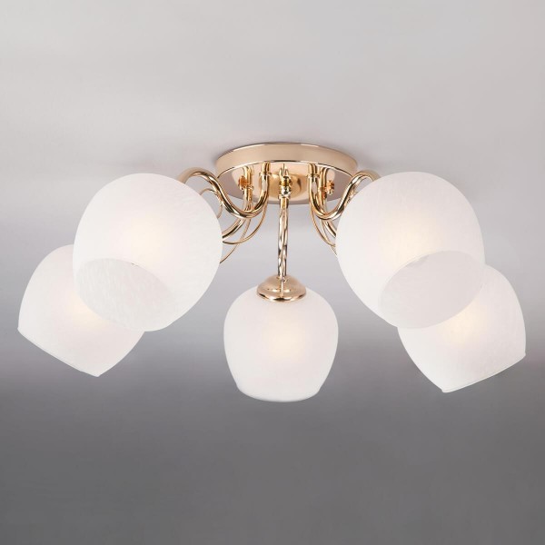 Потолочный светильник Eurosvet 30138/5 золото &mdash; Дзинь ля-ля