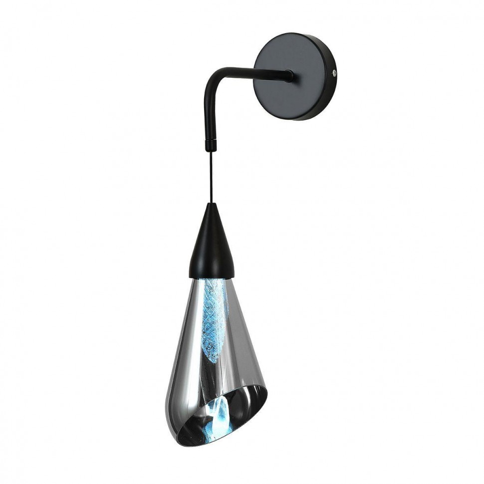 Бра Indigo Riflesso 11049/1W Black V000111L фото 1 — Дзинь ля-ля