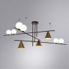 Подвесная люстра Arte Lamp Jacob A7029PL-9BK фото 5 &mdash; Дзинь ля-ля