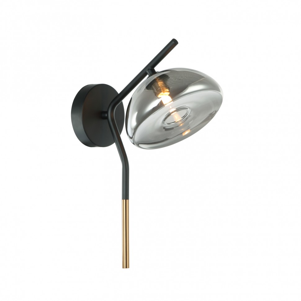 Бра в стиле лофт G51215/1wBK+AB SM Gerhort фото 1 — Дзинь ля-ля