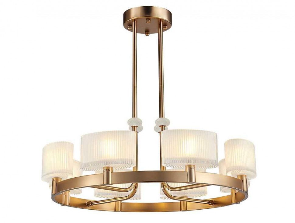 Подвесная люстра Newport Jessica 4338/C new gold М0070599 фото 1 &mdash; Дзинь ля-ля