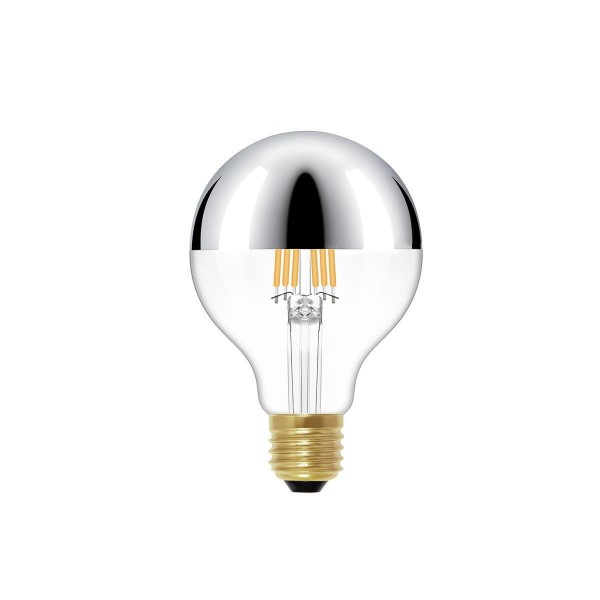 Лампа светодиодная Loft IT E27 6W 2700K хром G80LED Chrome — Дзинь ля-ля