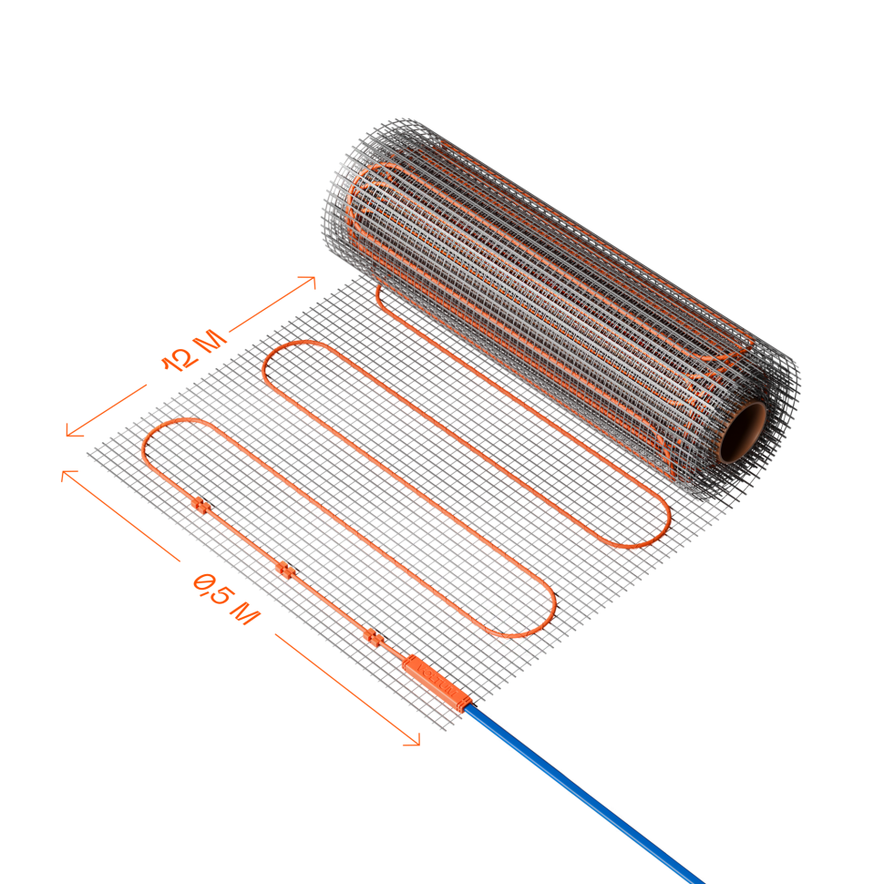 Нагревательный мат VLT01-150-6.0 фото 1 &mdash; Дзинь ля-ля