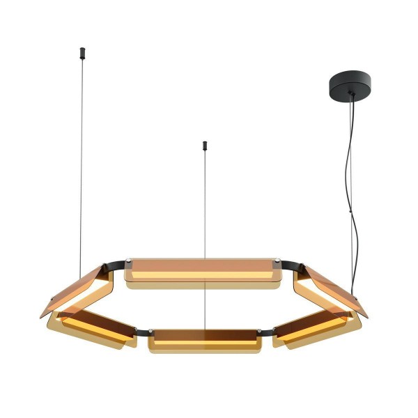 Подвесной светодиодный светильник Maytoni Flat MOD296PL-L60BC3K — Дзинь ля-ля