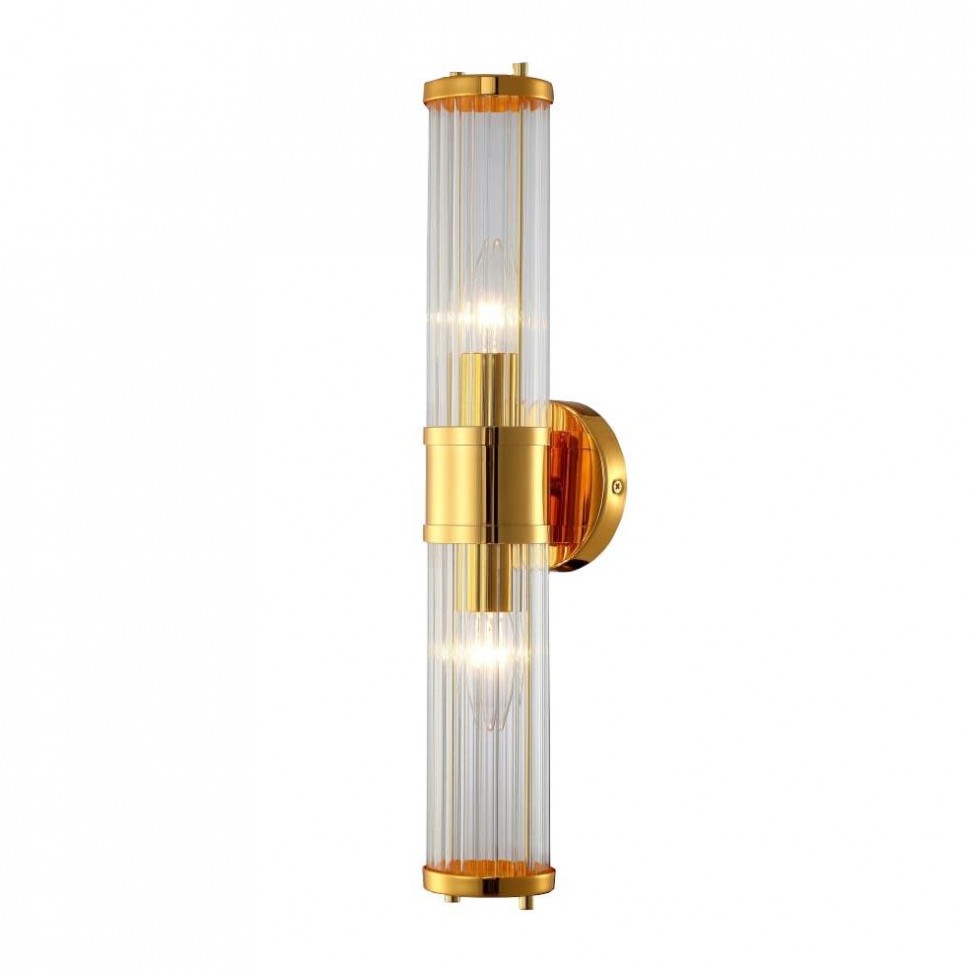 Подсветка для зеркал Crystal Lux Sancho AP2 Gold фото 1 &mdash; Дзинь ля-ля