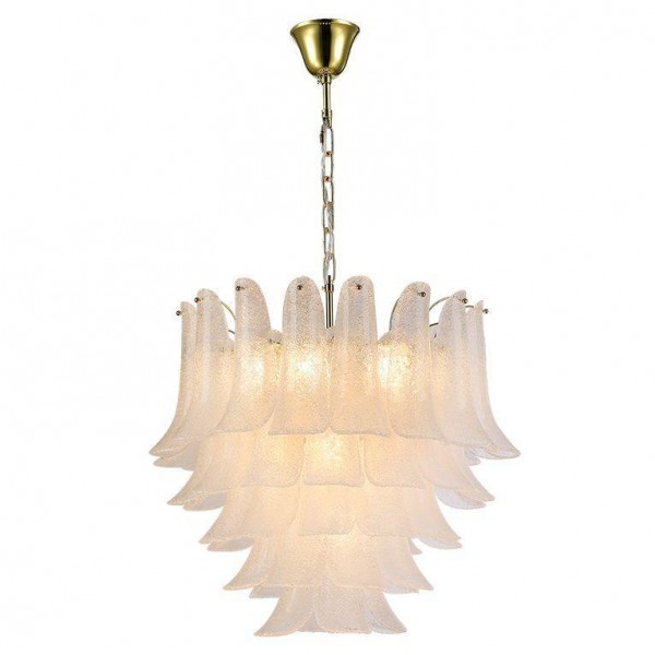 Подвесная люстра Newport Victoria 8810/C gold white М0070223 &mdash; Дзинь ля-ля