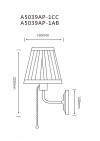 Бра Arte Lamp Marriot A5039AP-1AB фото 2 &mdash; Дзинь ля-ля