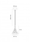 Подвесной светильник Arte Lamp Bender A4324SP-1GY фото 4 — Дзинь ля-ля
