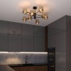 Потолочная люстра Eurosvet Arcada 70127/8 черный/дымчатый фото 6 &mdash; Дзинь ля-ля