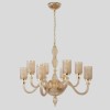 Подвесная люстра Crystal Lux SILVESTRO SP8 AMBER фото 3 &mdash; Дзинь ля-ля