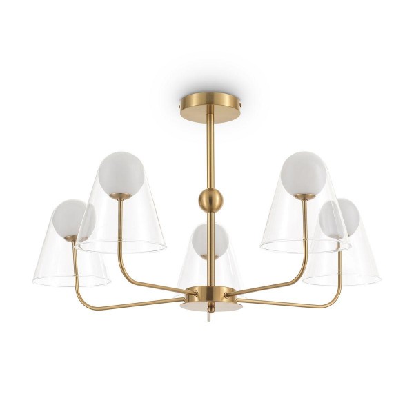 Потолочная люстра Freya Doublety FR5382PL-05BS &mdash; Дзинь ля-ля