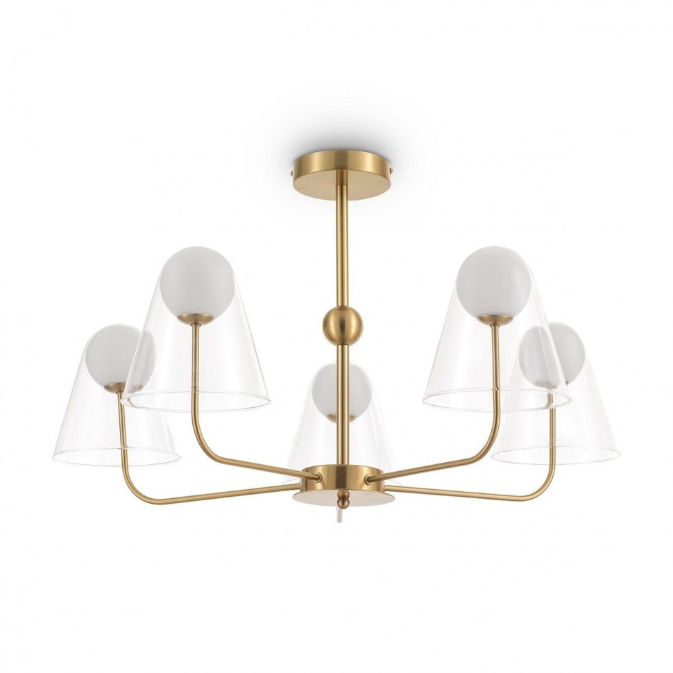 Потолочная люстра Freya Doublety FR5382PL-05BS фото 1 &mdash; Дзинь ля-ля