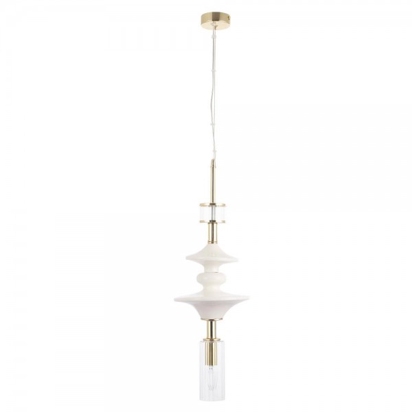 Подвесной светильник Crystal Lux Valencia SP1.4 Gold &mdash; Дзинь ля-ля