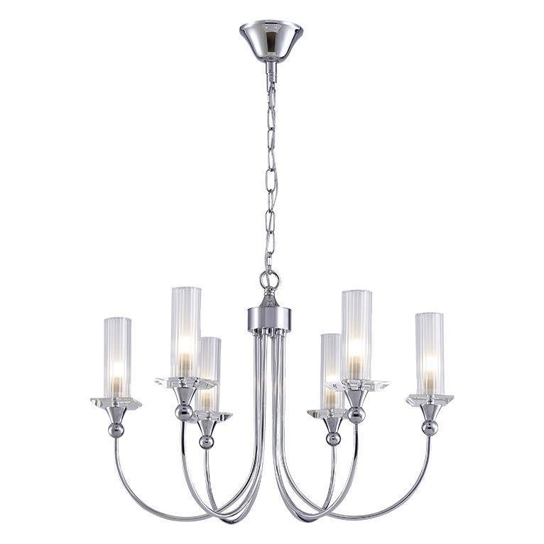 Подвесная люстра Newport Сharlize 4586/С chrome М0070215 фото 1 &mdash; Дзинь ля-ля