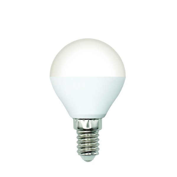 Лампа светодиодная Volpe E14 6W 4000K матовая LED-G45-6W/4000K/E14/FR/SLS UL-00008815 — Дзинь ля-ля