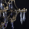 Подвесная светодиодная люстра Loft IT Mira 10259/800 Gold Asfour фото 6 — Дзинь ля-ля
