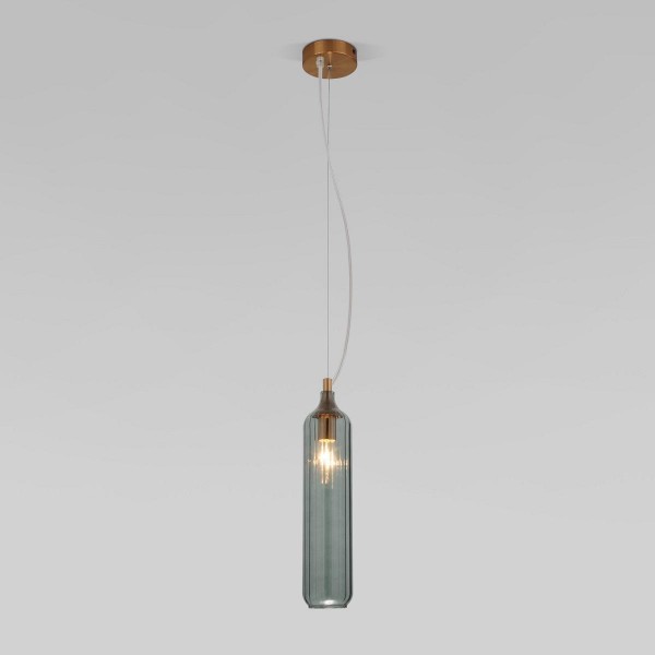 Подвесной светильник Eurosvet Siesta 50252/1 синий &mdash; Дзинь ля-ля