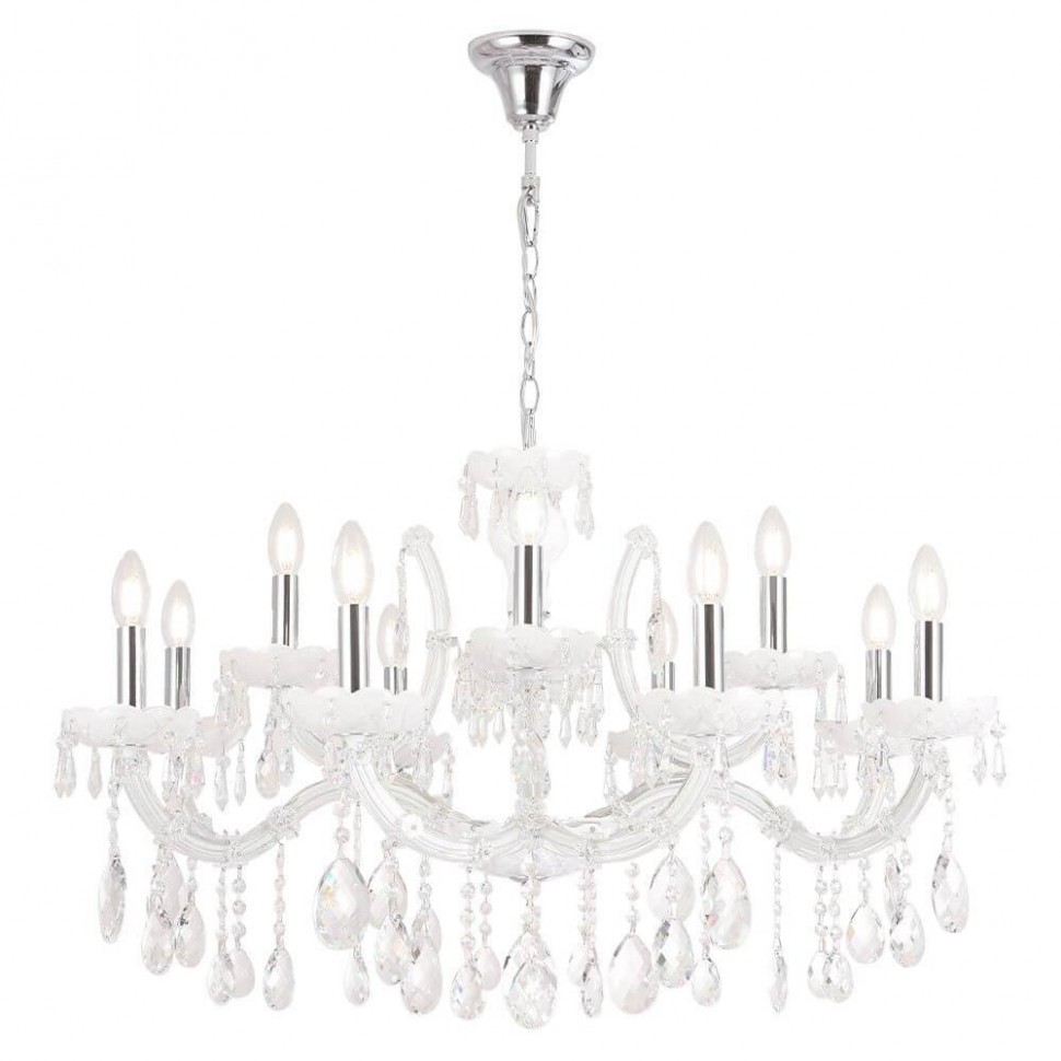 Подвесная люстра Crystal Lux Blanca Re SP12 фото 1 &mdash; Дзинь ля-ля