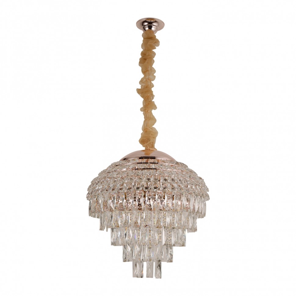 Люстра с хрусталем 92707/10GD CL ЭкономСвет фото 1 — Дзинь ля-ля