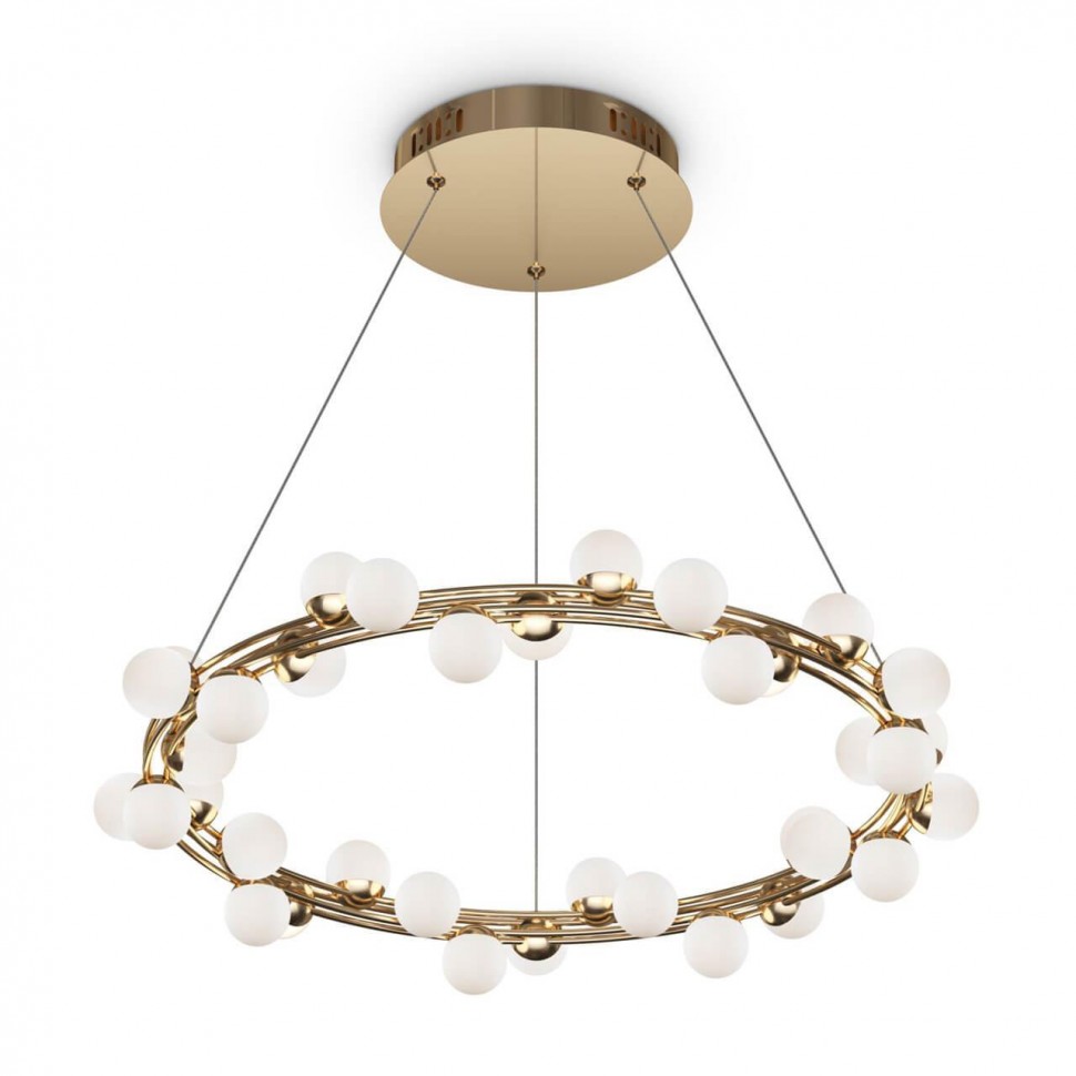 Подвесная светодиодная люстра Maytoni Tessara MOD081PL-L50G3K фото 1 &mdash; Дзинь ля-ля