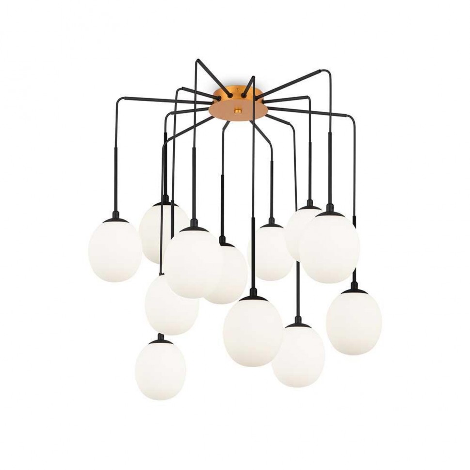 Подвесная люстра Maytoni Branch MOD176PL-12G фото 1 — Дзинь ля-ля