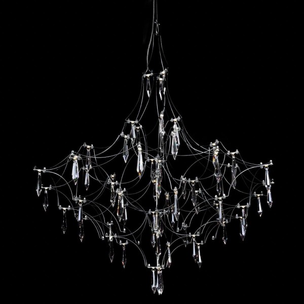 Подвесная светодиодная люстра Loft IT Mira 10259/800 Silver Asfour — Дзинь ля-ля