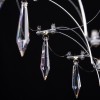 Подвесная светодиодная люстра Loft IT Mira 10259/800 Silver Asfour фото 2 — Дзинь ля-ля