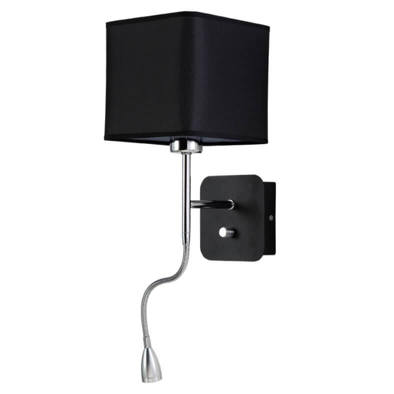 Бра Crystal Lux Paco AP2 Chrome/Black фото 1 &mdash; Дзинь ля-ля